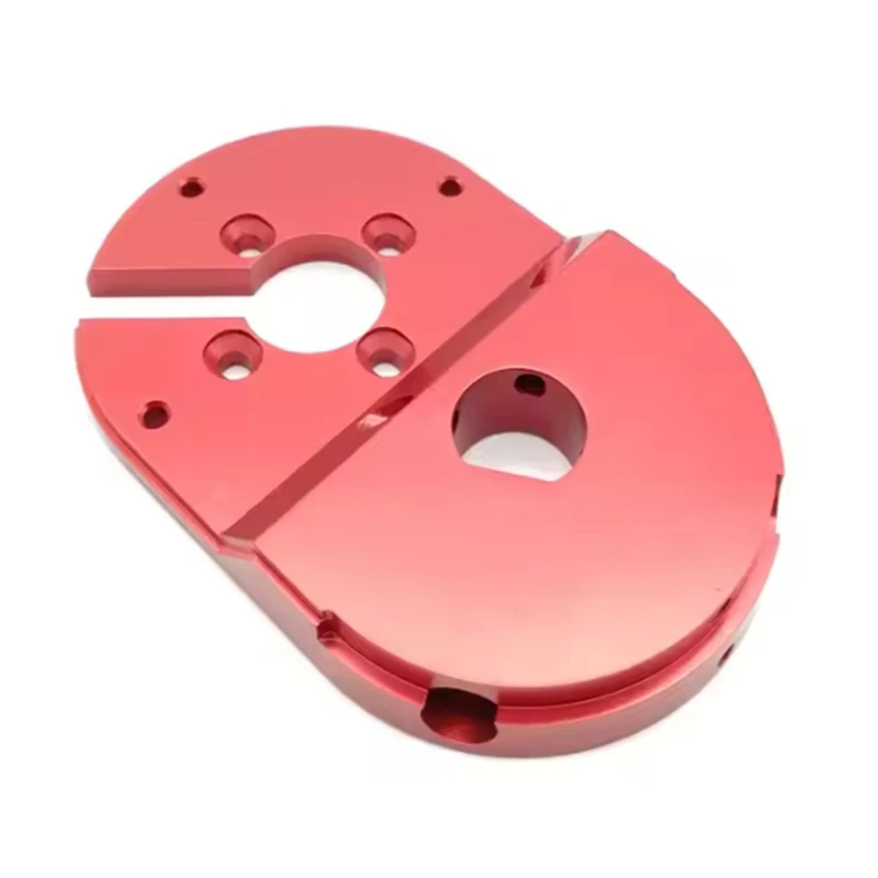 Custom Aluminum Insulation Shell Medical Device Parts Robot Parts Large Fastener Insulation Plate