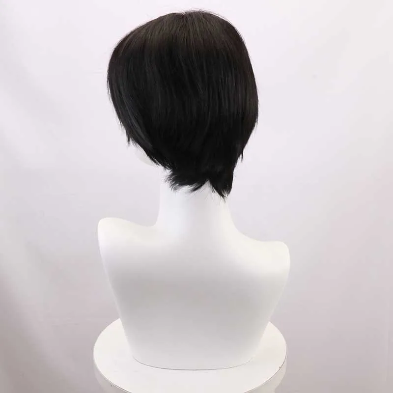 Killing Stalking Yoon Bang Junho Attack On Titan Levi Kapitan Anime Cosplay Peruka Siatka Różowa