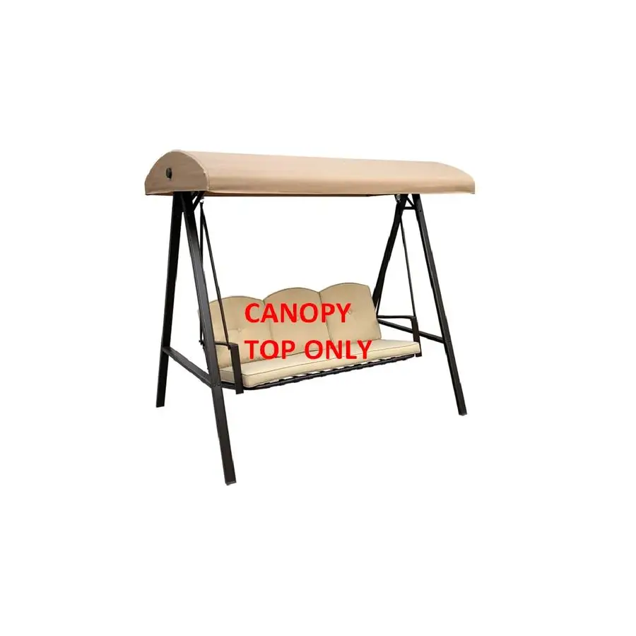 

Replacement Canopy Top for ModelGSS00132D Cunningham 3Seater Patio Swing Top Only