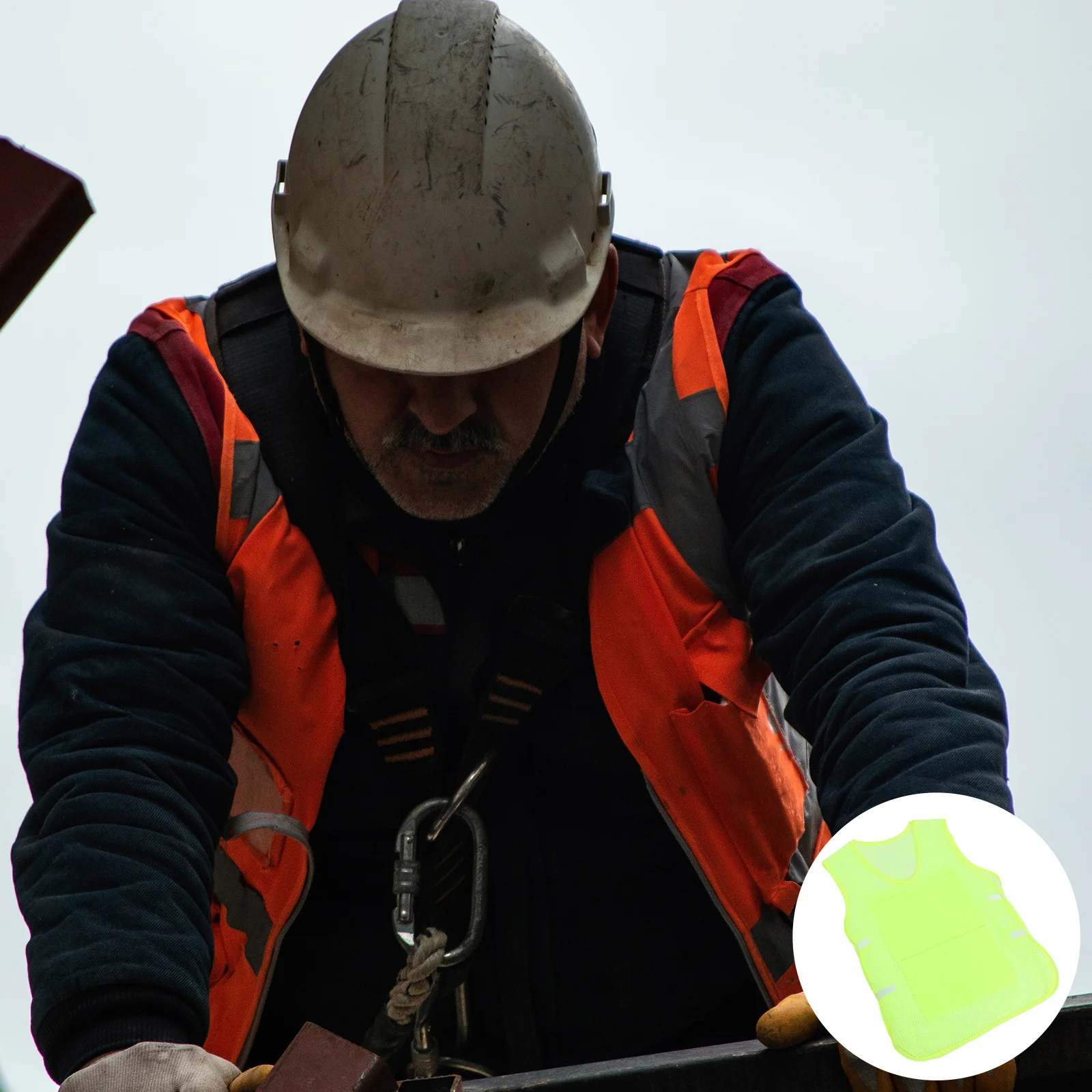 

1 Set Cooling Vest Ice Packs Mesh Ventilation For Men Women Outdoor Workers Motorcycle Riders Hot Weather Body Cooling Gear