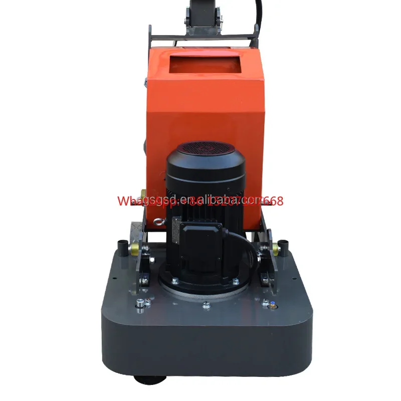 Concrete Cement Pavement Polishing Machine Hand Push Grinder  Diamond Dustproof Floor Grinding Machine