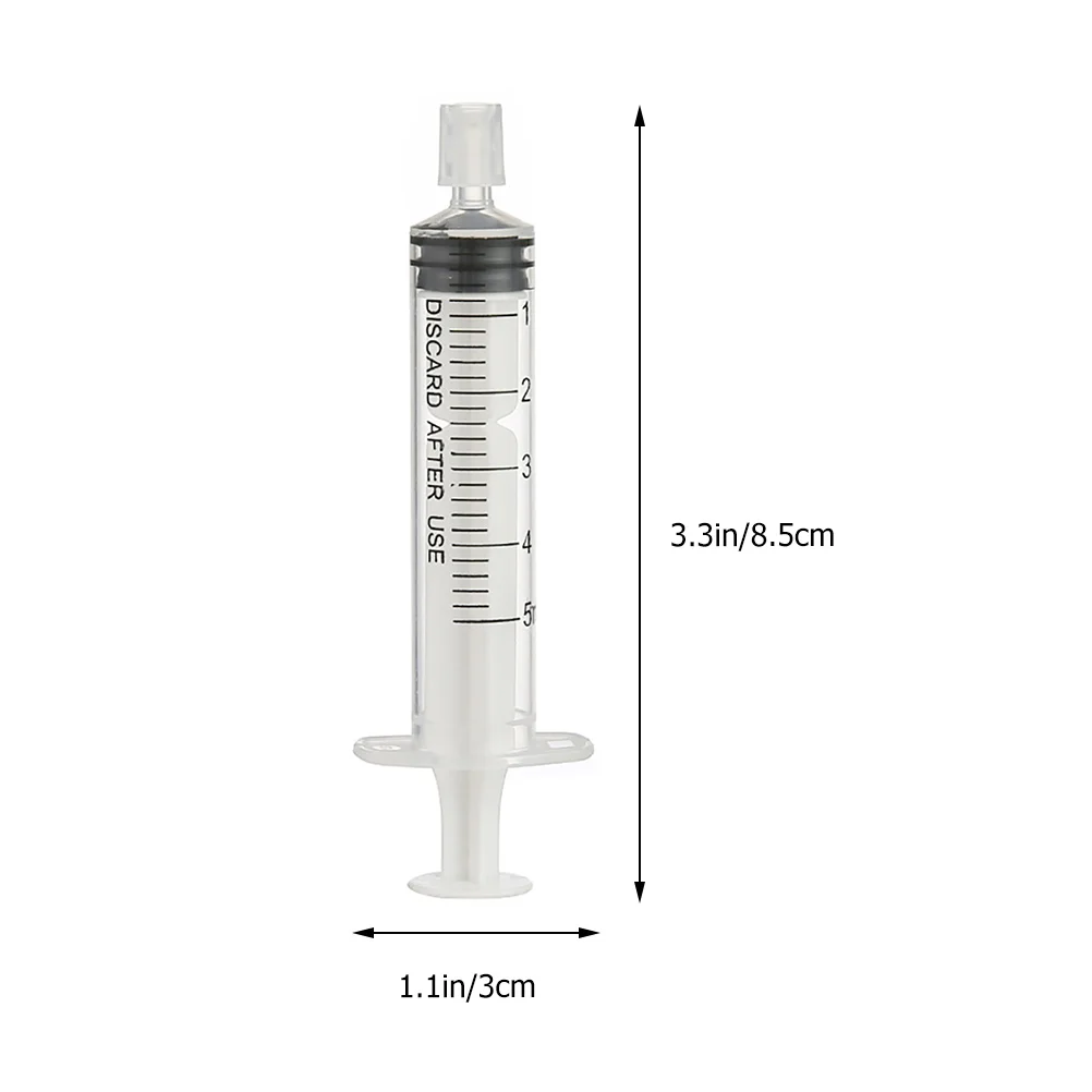 Seringue à Échelle d'Intervalles, Bouteille de sexuellement, Distributeur de Connexion de Tuyau d'Essence, en Plastique, Transfert d'Ids Françaises, 10ml, 10 Pièces