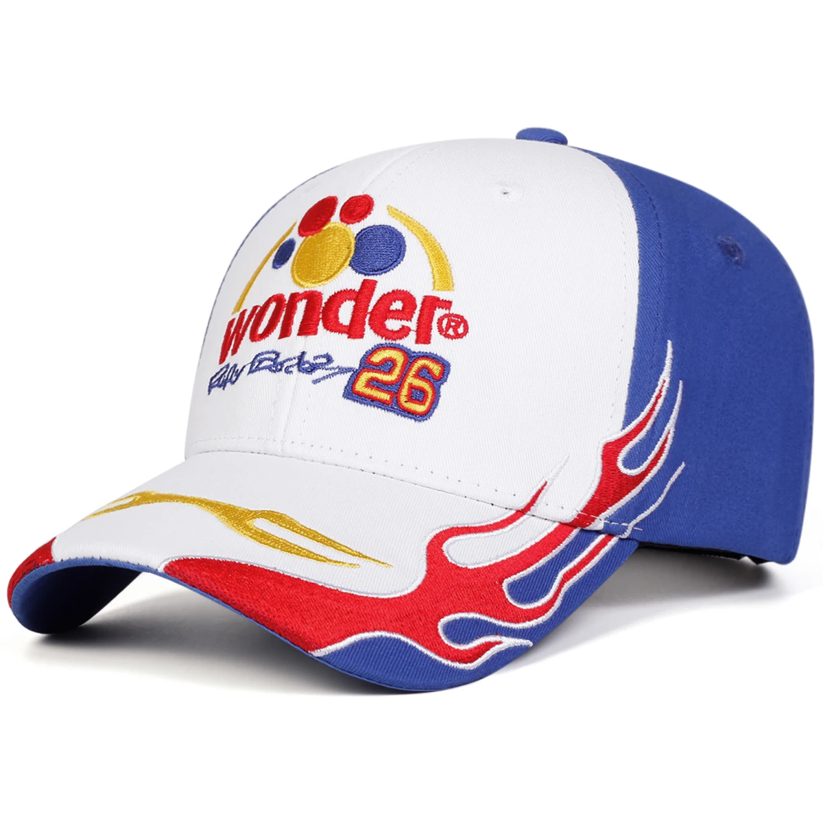 Casquettes de baseball unisexes avec broderie de lettres WONDER, chapeaux décontractés ajustables pour le printemps et l'automne, chapeau de protection solaire, casquette de sport