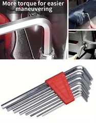 8/11 Pcs Metric Allen Wrench Set Inch Wrench L Wrench Keys Size Allen Key Short Arm Vehicle Repair Tool Set Home Hand Tools