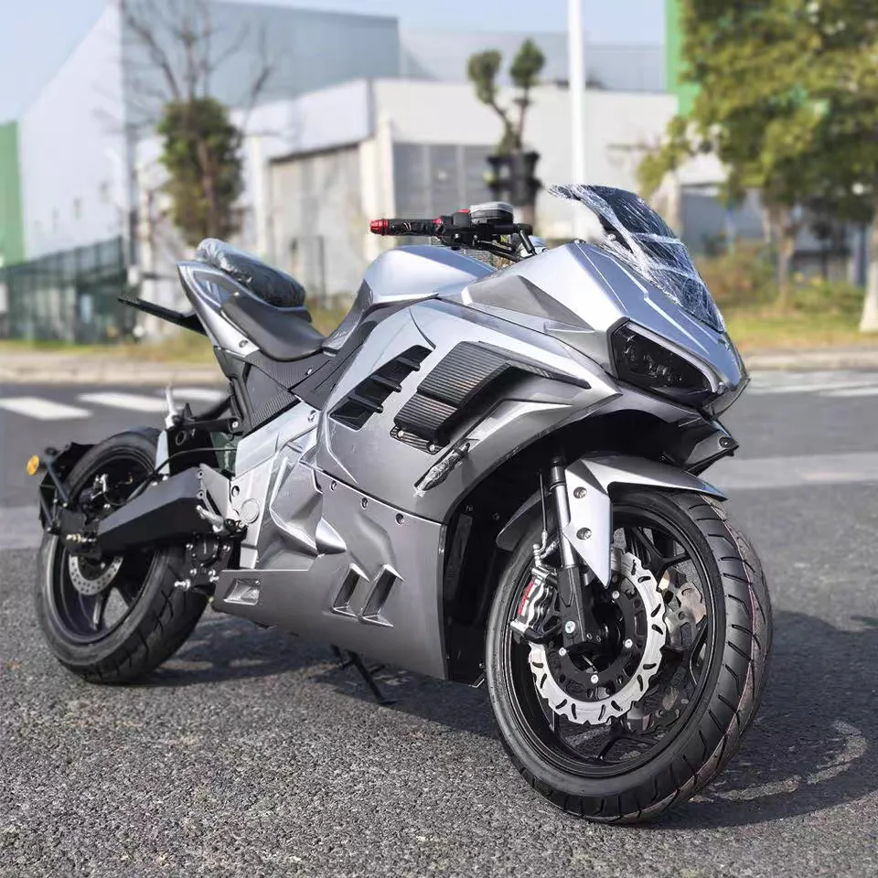 

Hot Sale 3000w 5000w 72V High-power Huoya Electric Motorcycle Track High-speed Electric Motorcycle 100ah