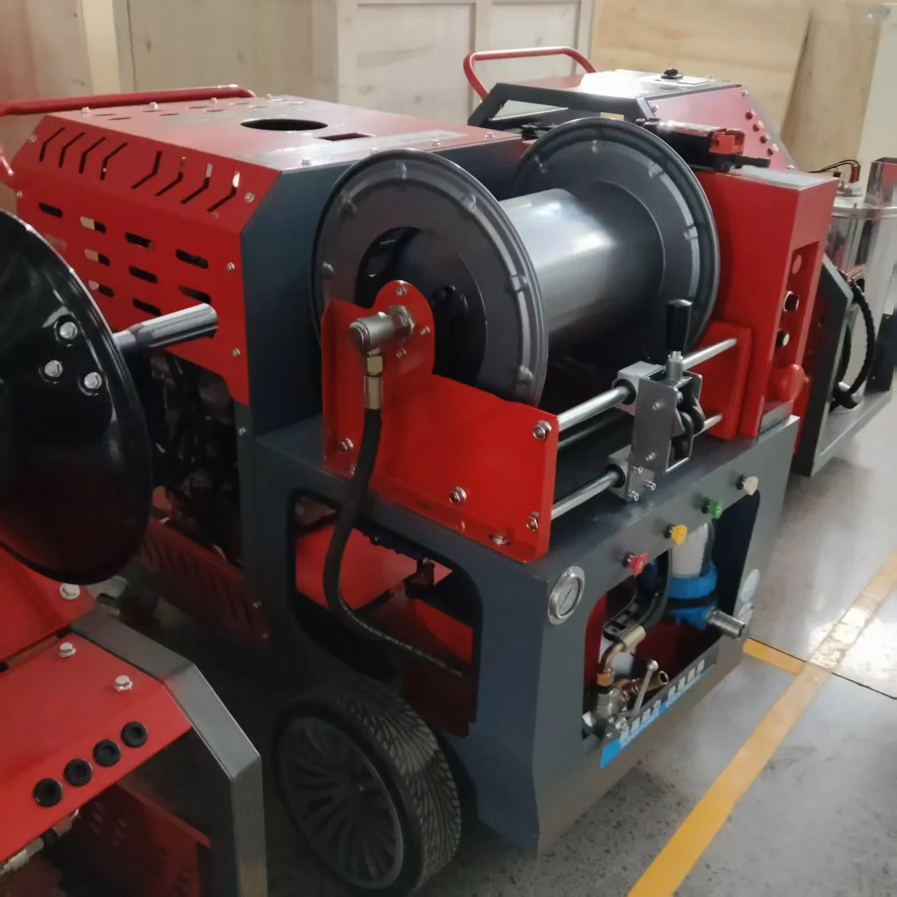 Commercial Professional 200 Bar Dredging Washer Water Washing High Pressure Electric Drain Cleaner Sewer Jetting Machines