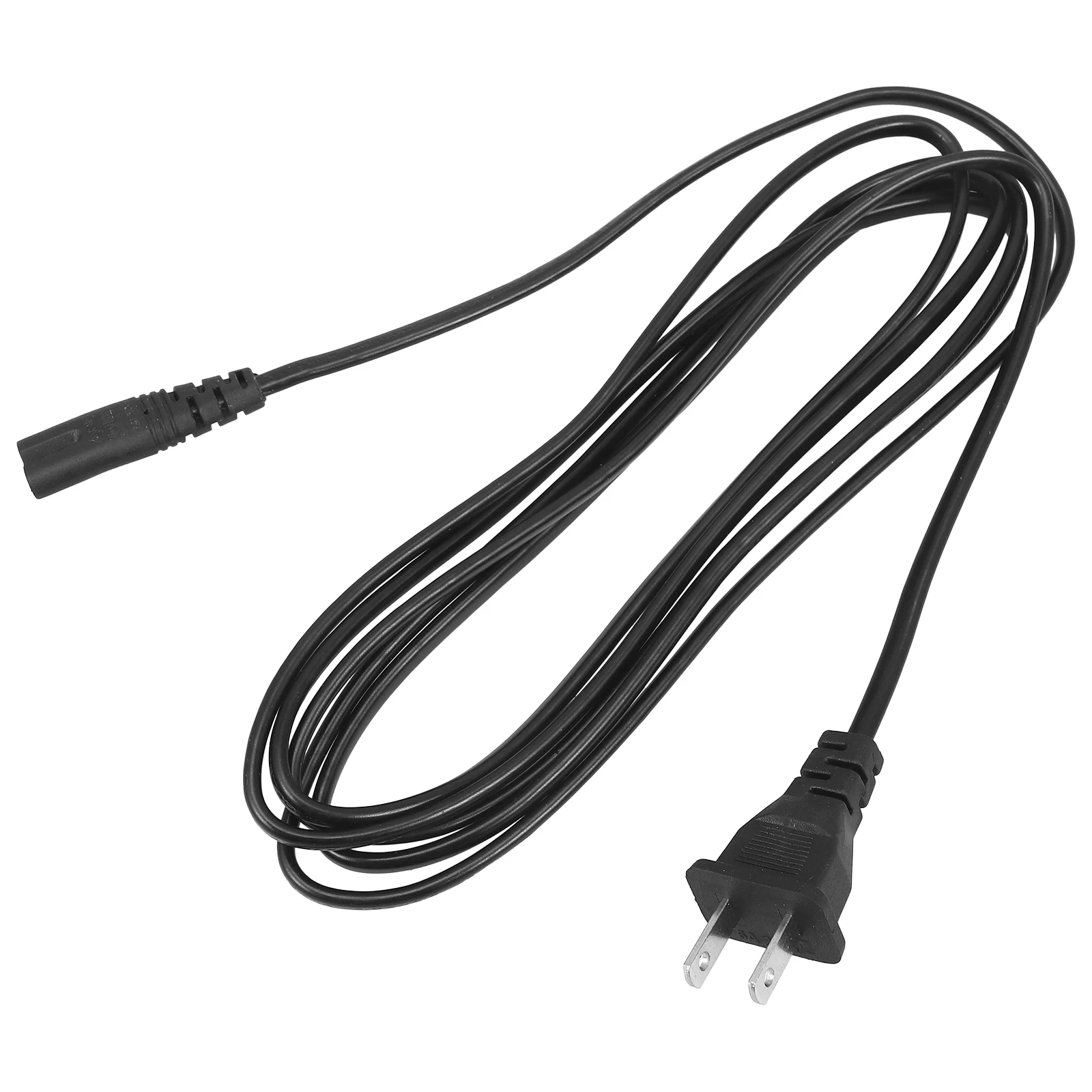 

4pcs Power Cable 2.5M Black AC Cord Replacement for Computer Desk Appliance Rice Cooker Plug US