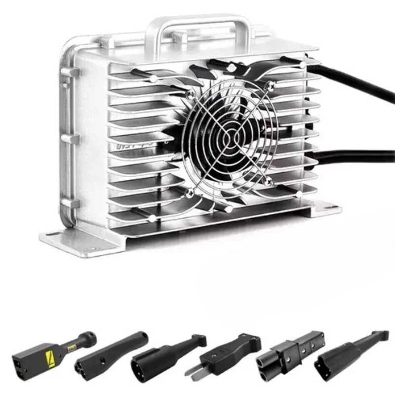 

36V 18A Golf Cart Battery Charger Compatible with EZ-GO RXV TXT Club Car Yamaha, IP 67 Waterproof Smart Charger