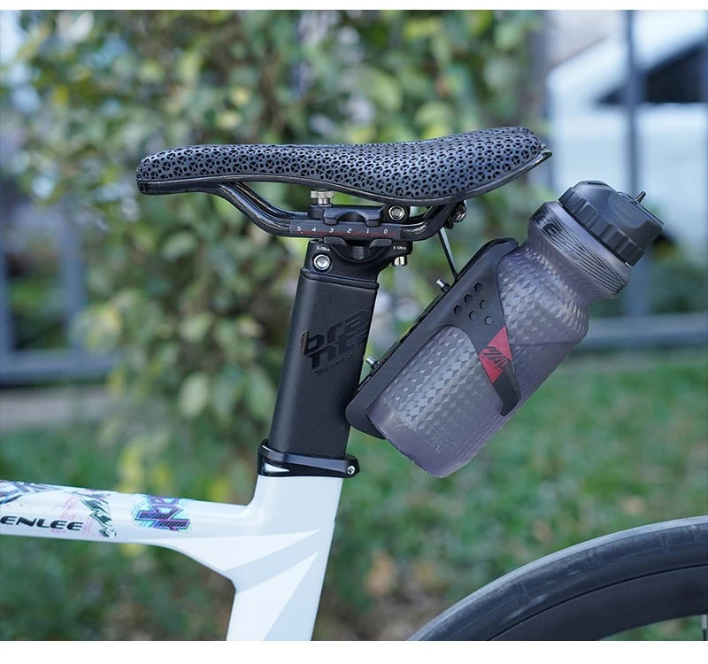 ENLEE Fahrrad Flaschenhalter Verlängerung Halterung Doppel Wasser Tasse Halter Konverter Sitzkissen Einstellung Adapter Verlängerung Halterung – Detail 15