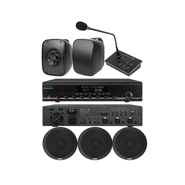 DSPPA Public address Remote Control Mixer Amplifier Pa System