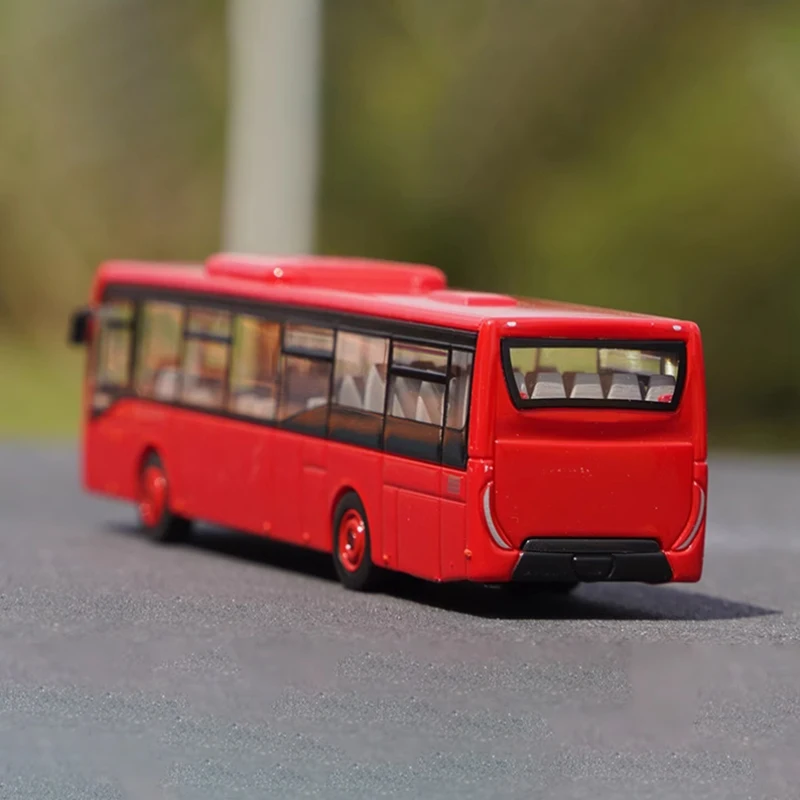 1:87 Scale CROSSWAY URBANWAY BUS Plastic Car Model Finished Product Simulation Toy Collection Gift Static Model Display