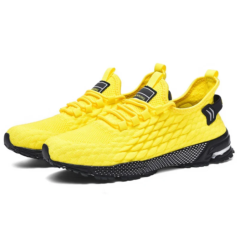 

New non-slip men's shoes versatile mesh fly-woven sports shoes casual shoes men's fashion, lightweight and breathable running