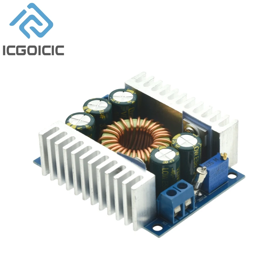 Módulo de baixa potência de baixa ondulação de alta potência DC-DC 12A, módulo de potência de carro 95% eficiente