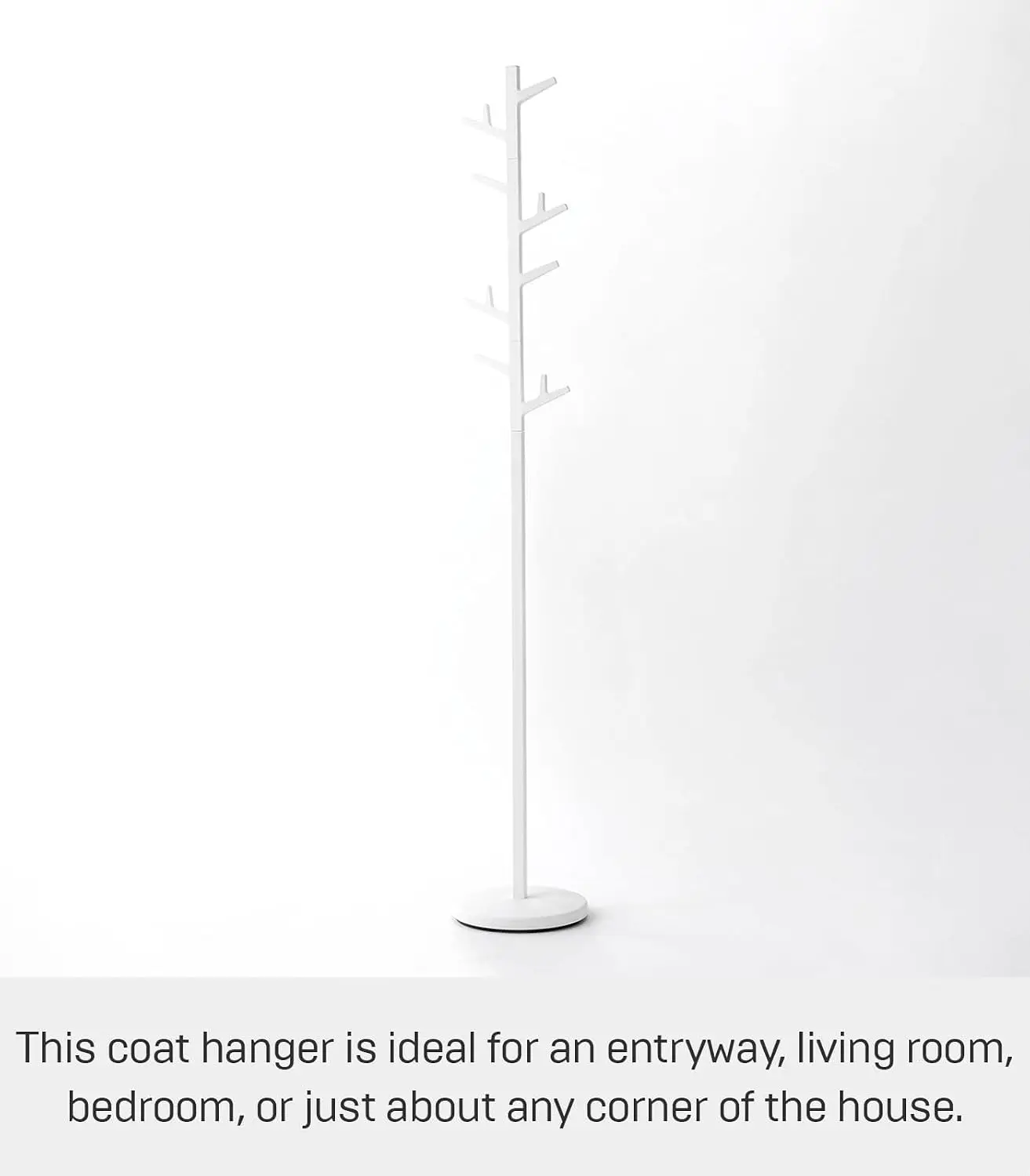 Steel Branch Coat Rack Tree Standing Hanger 69 Inch, Customized