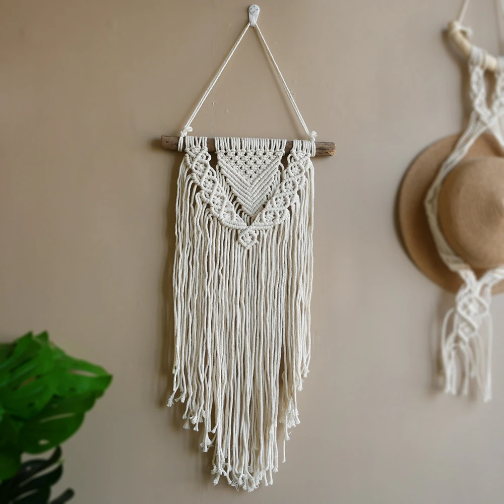 Macrame handmade wall hanging decoration macrame wall hanging taperstry