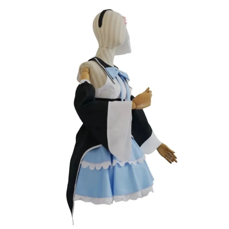 فستان Nishiki Asumi زي تنكري زي الهالوين للعب الأدوار مجموعة كاملة