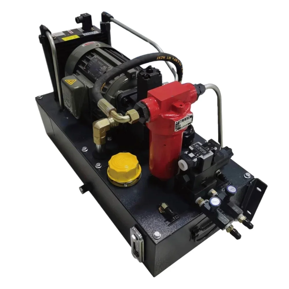 

Hydraulic station mini oil station manual automatic lifting machine tool supporting