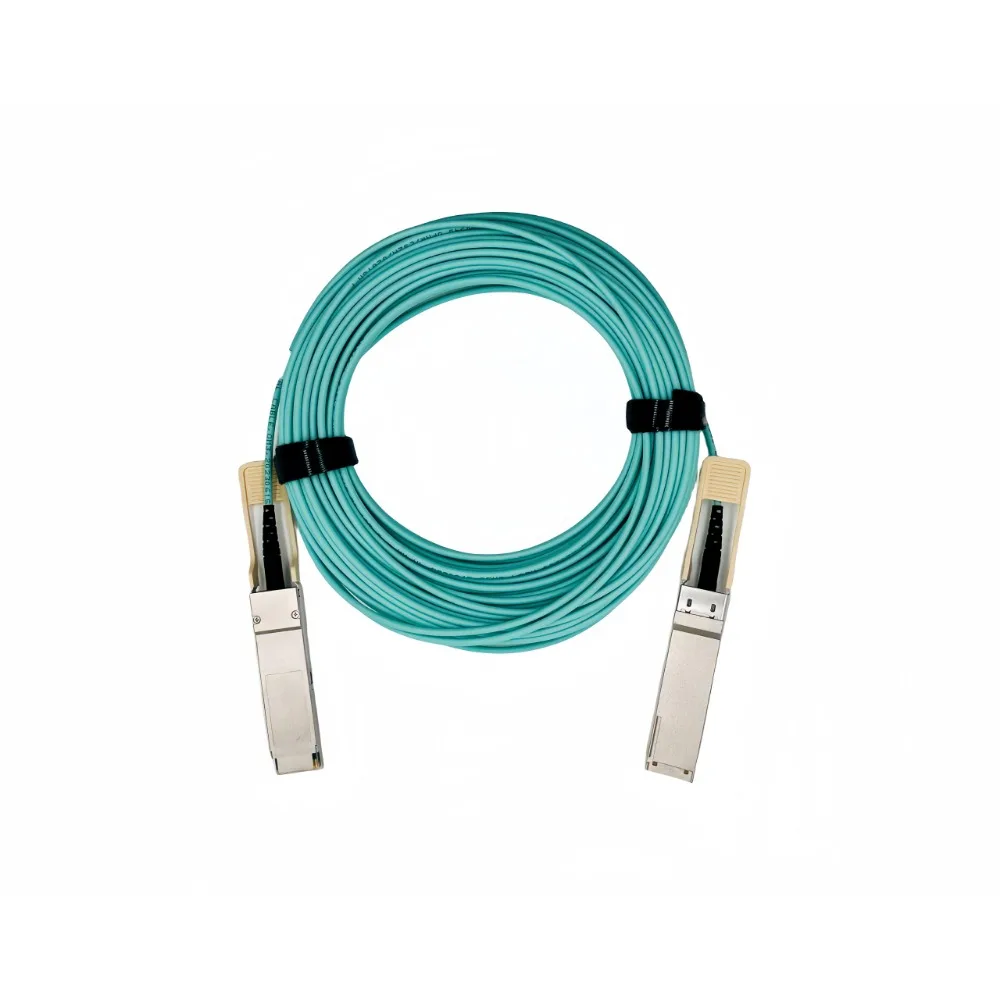 50m (164ft)  200G QSFP56 Active Optical Cable Compatible  Mellanox MFS1S00-V050E