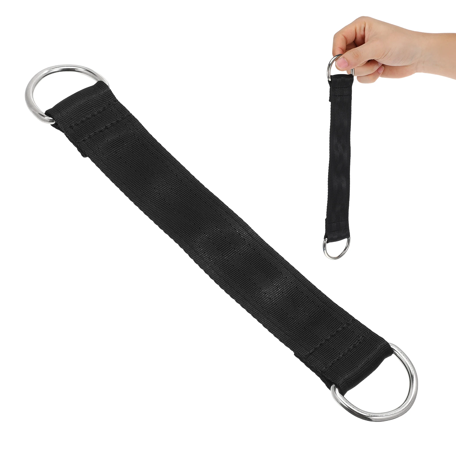1Pcs Pulley Hanging Strap Black Durable Fitness Tool for Pull Up Bars Chin Up Bars Sports Accessories Pulley Hanging Strap