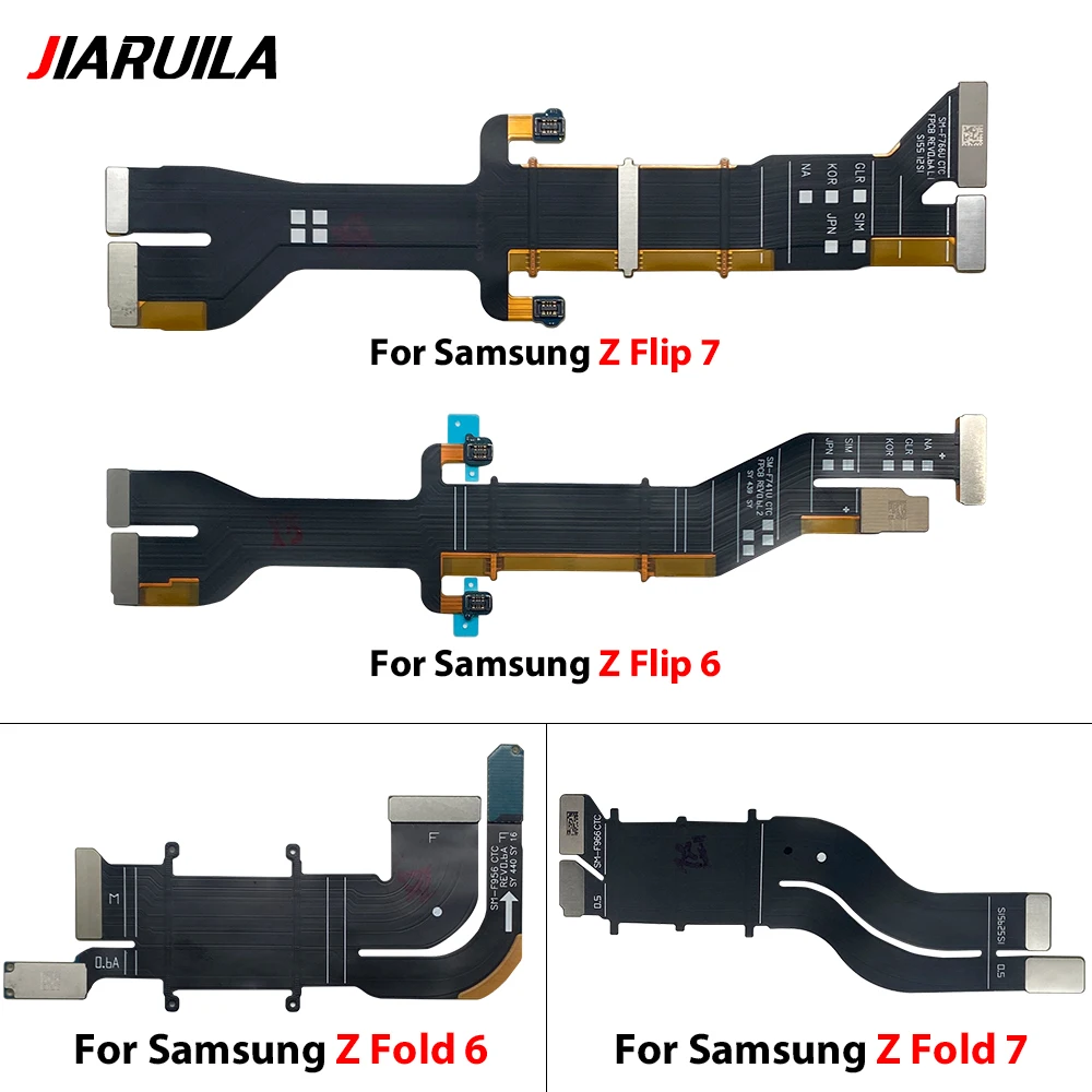 

20Pcs/Lot Top Mainboard Connector LCD Flex Cable For Samsung Z Filp 6 7 Z Fold 6 7 Main Display Spin Axis Cable