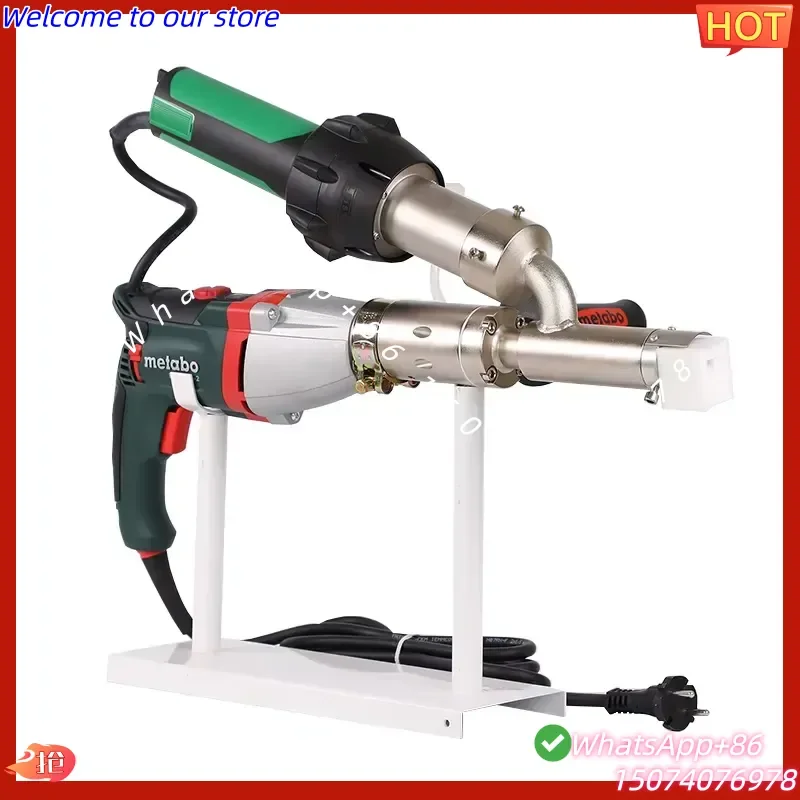 2026 PFJ 3400 Portable Ultrasonic Plastic Welding Machine Manual Extruder Welder Hand Extruder Machine