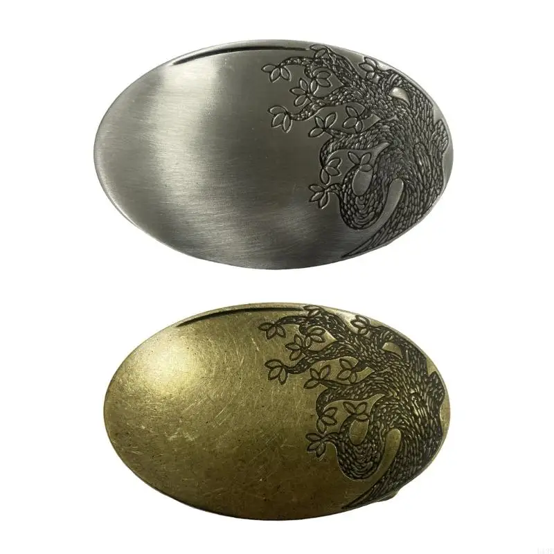 Ovale vorm riem gesp gew.