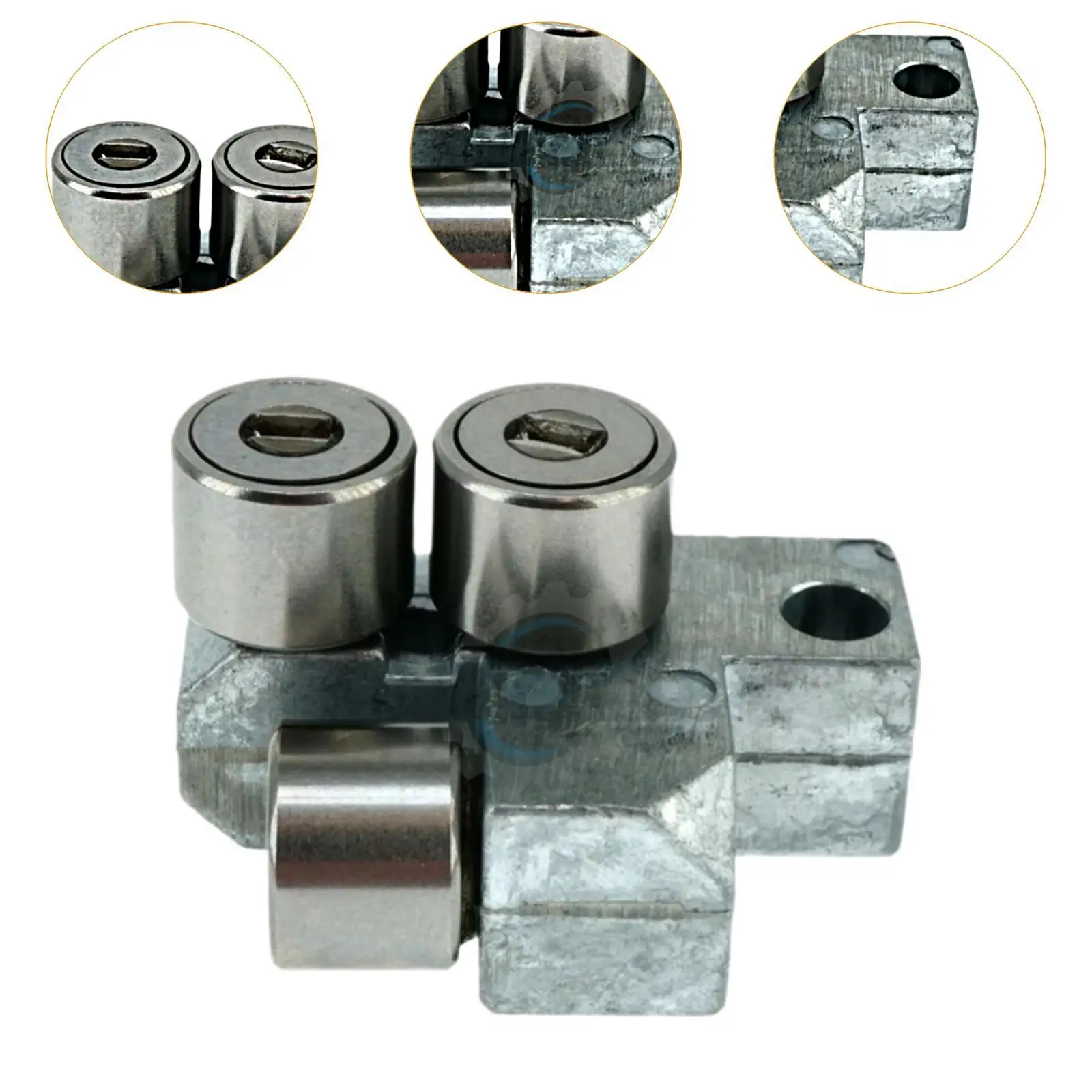 Kit blocco guida lama anteriore sega a nastro Gruppo cuscinetto 42-28-0211 Pregevole fattura Comodo kit rullo guida anteriore Utensile elettrico