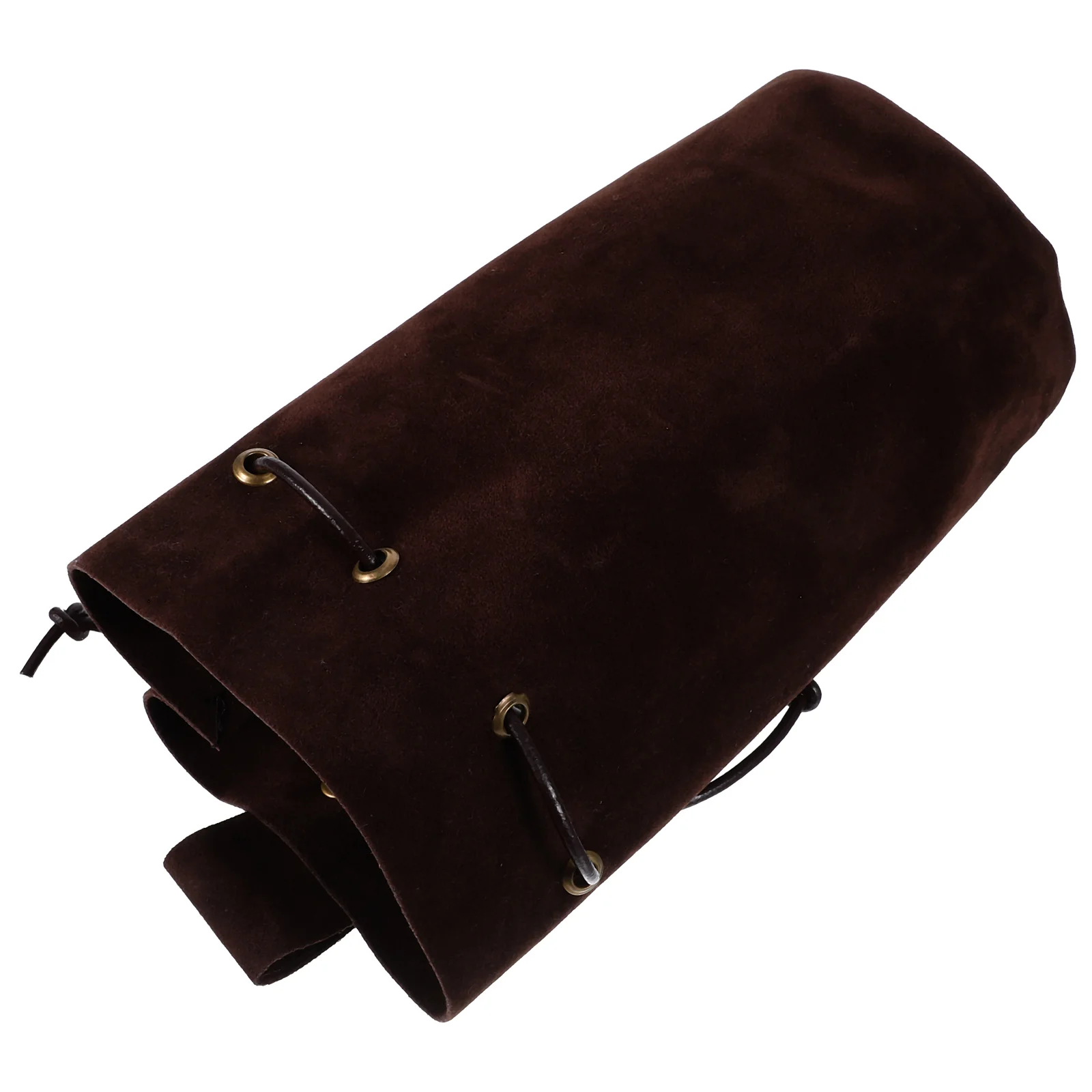 

Renaissance Belt Bag Medieval Cosplay Pouch Drawstring Waist Fanny Pack Turn Bucket