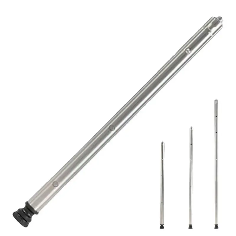 

Desk Leg Square Table Leg Stainless Steel Three-Gear Telescopic High Load Capacity Table Leg For Camping Garden Parties Picnics