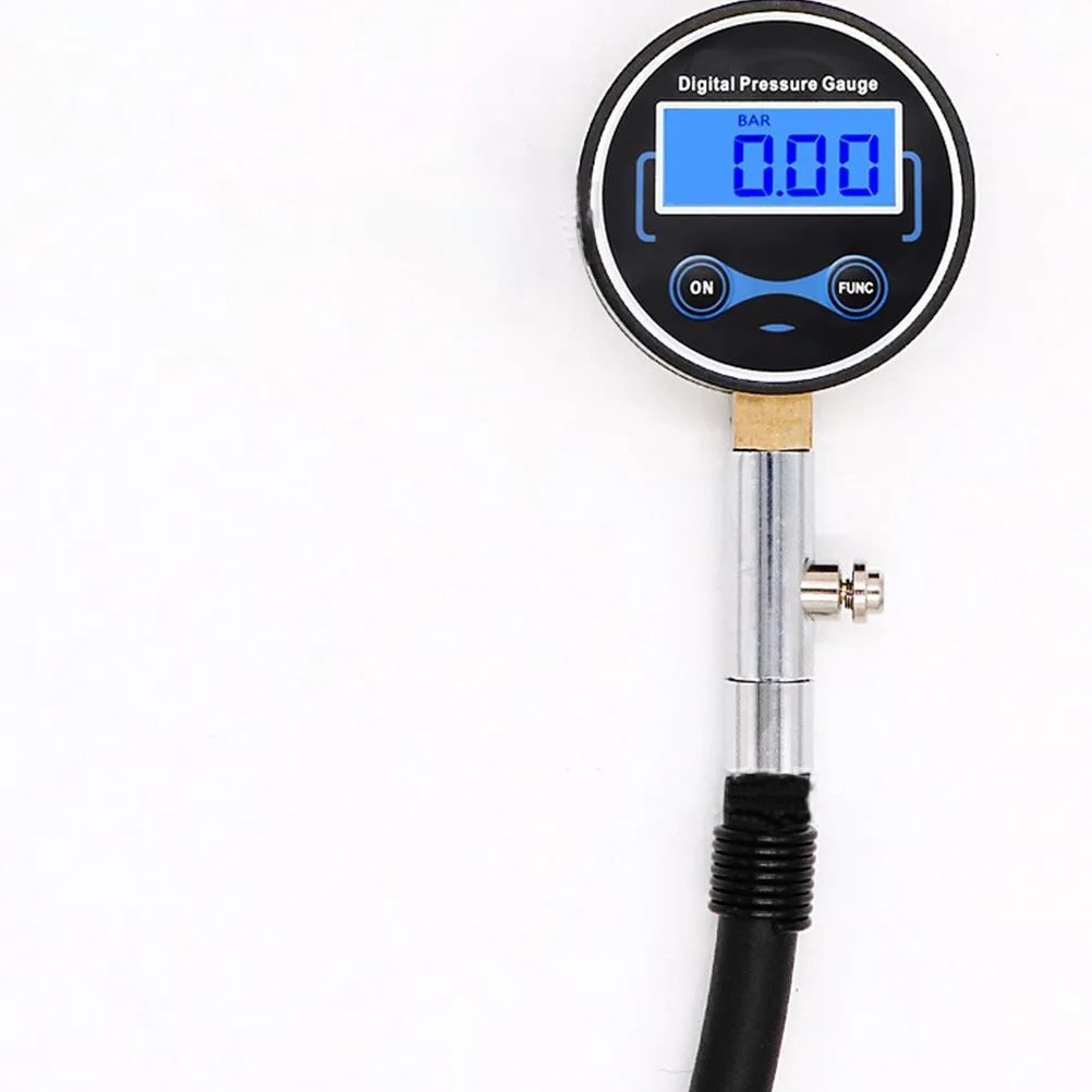 

Multifunction Digital Manometer High Precision Measuring Device for Off Road Vehicle Tire Pressure Monitoring LCD Display Alarm