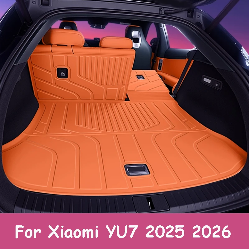 

Trunk TPE Material Protective Pad for Xiaomi YU7 2025 2026 Car Scratch Resistant Wear-resistant Interior Accessories