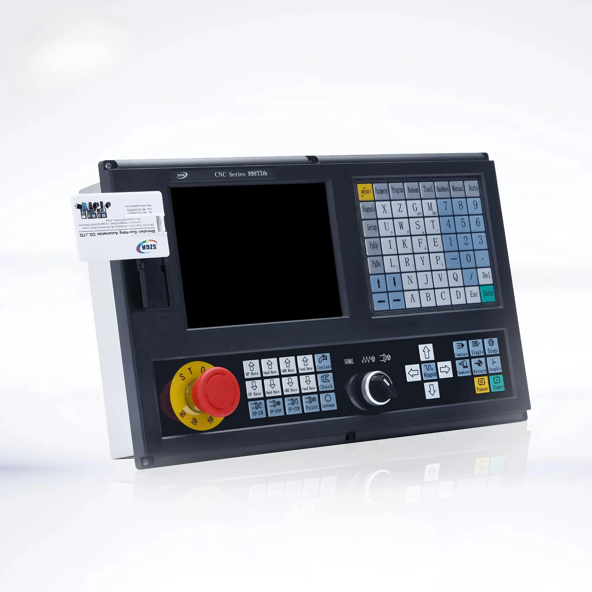 

Cnc 1000mdb Cnc Controller 4 Axis Lathe Machine Cnc Control System with Siemen Control