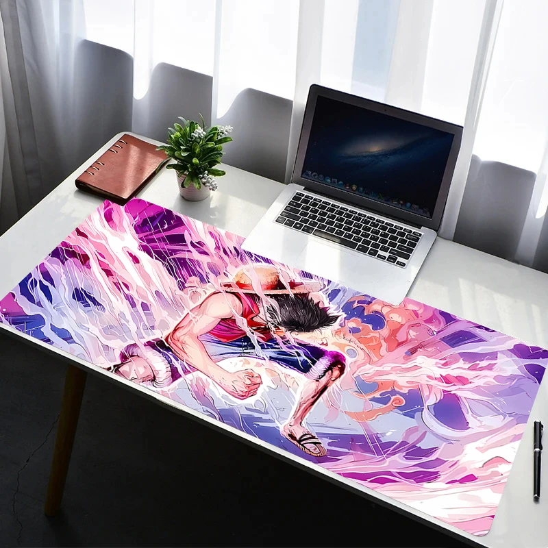 

Mouse Pad PC Accessories Non Slip Rubber HD Mousepad Laptop One Piece Luffy Gamer Keyboard Pad Office Computer Gaming Mouse Mat