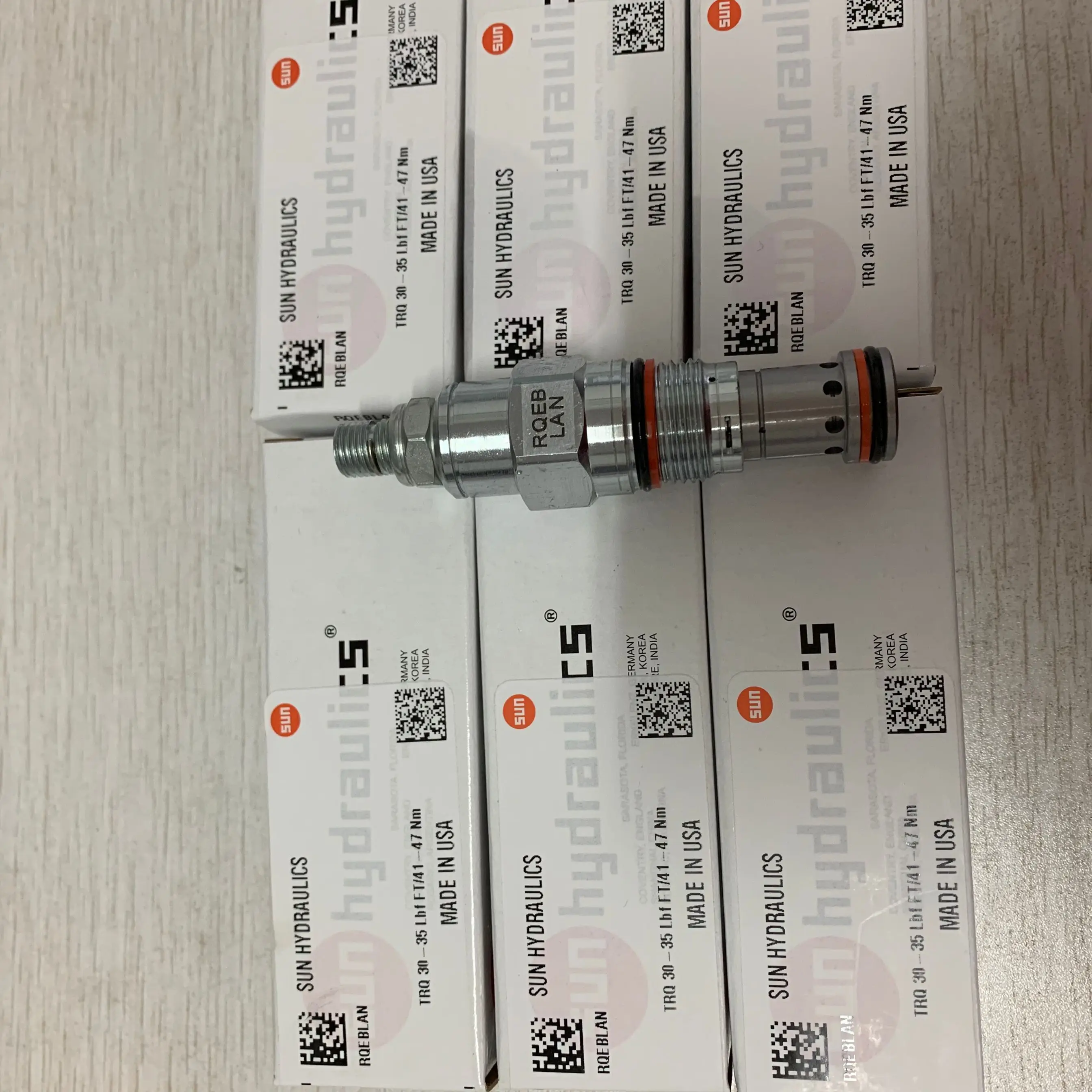 RQEBLAN RQEB-LAN SUN Hydraulics USA Original Kick-down, Pilot-operated, Balanced Piston Relief Valve HYDRAFORCE   vick ers IH