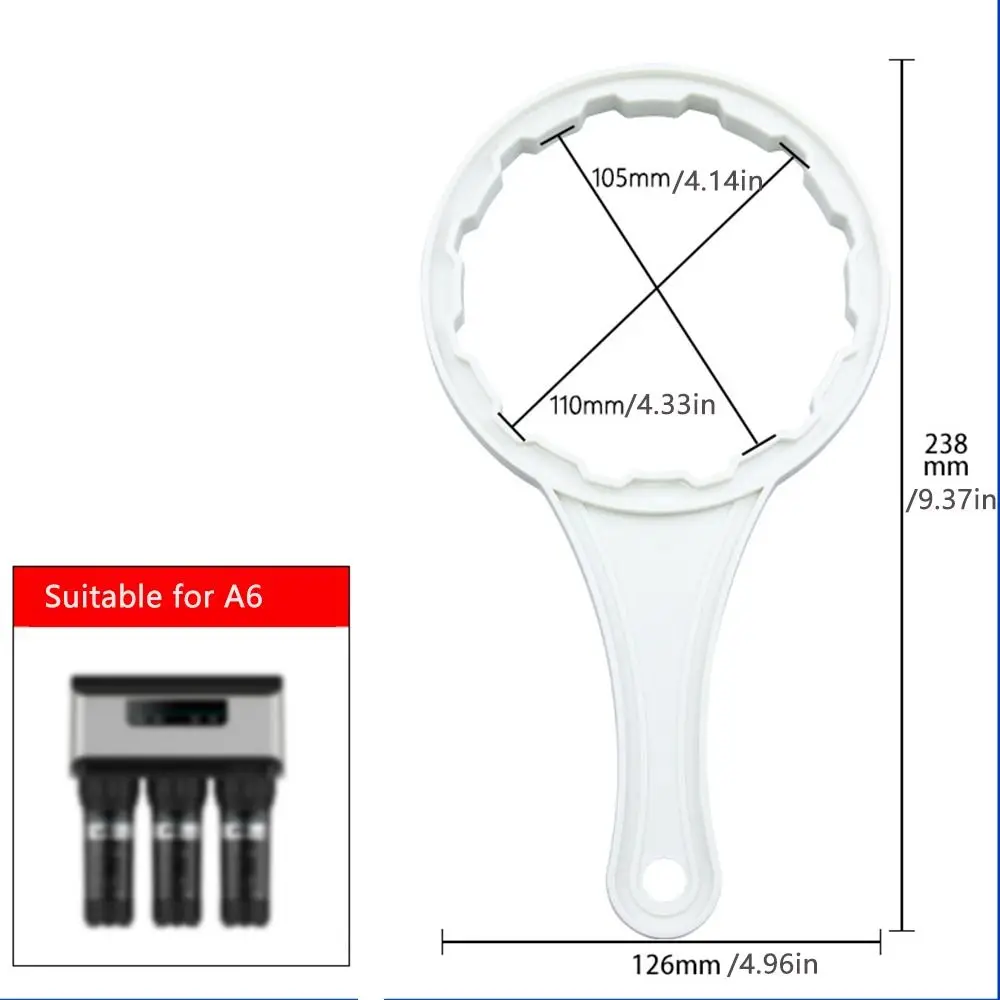 Hand Tool Aquarium Reverse Osmosis Membrane Housing Filter Bottle Spanner RO Wrench Water Purifier Wrench Filter Wrenching