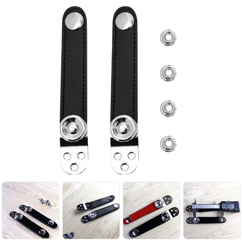 2 Pcs Buckle Spout Pulls Organizer Accordion Accessory Bellows Straps Belt with Accessories