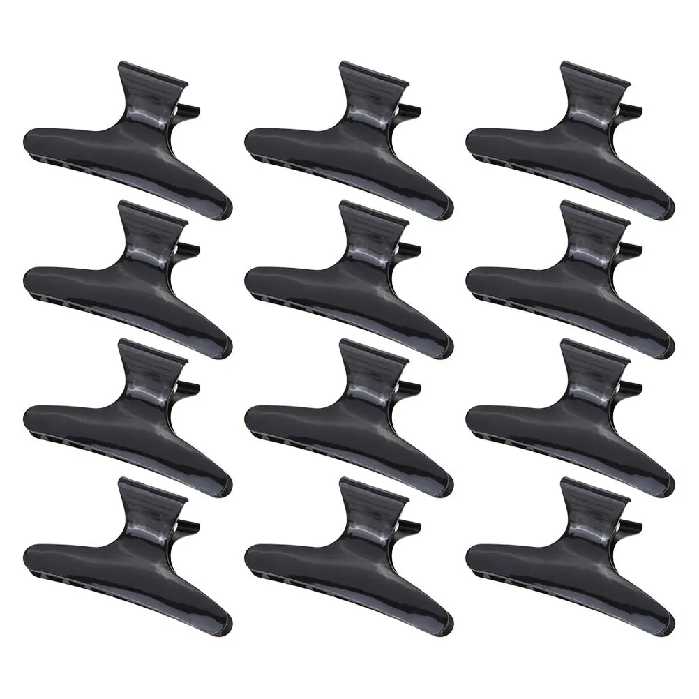 12 قطعة مقاطع تثبيت الشعر على شكل فراشة مقاطع تصفيف الشعر القوية في الصالونات دبابيس تثبيت الشعر في المنزل مشابك تصفيف الشعر #4