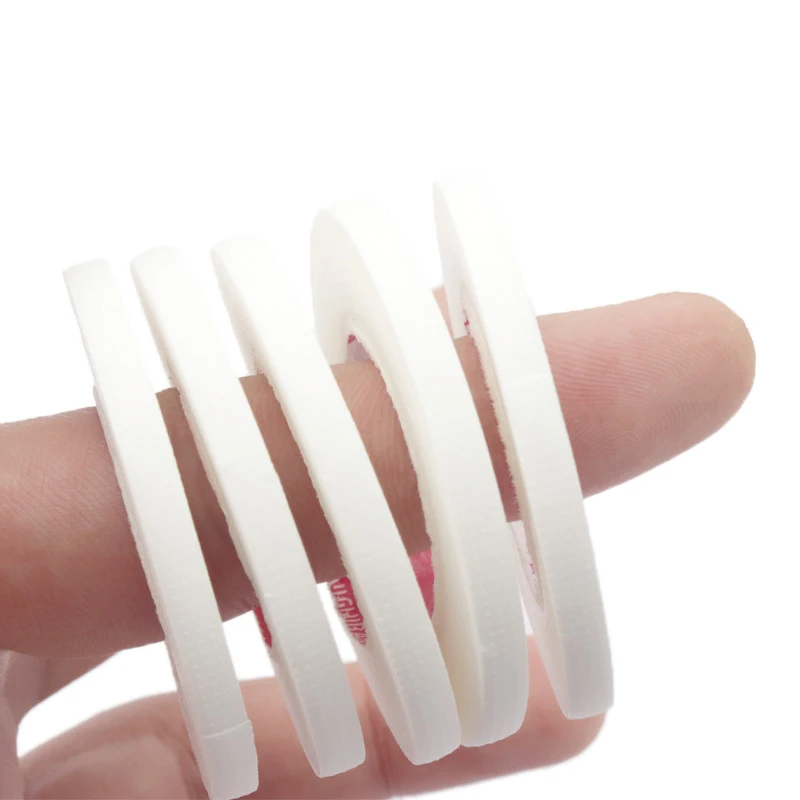 5 Rotoli 5mm Nastro per Estensione Ciglia Traspirante Anti-allergia Facile da Strappare Micropore Per Estensione Ciglia Forniture Nastro per Sollevamento Palpebre