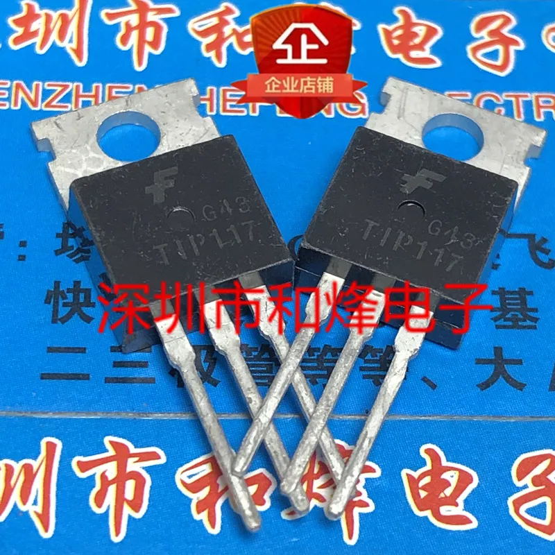Bộ 5-10 Chiếc TIP117 Đến-220 100V 2A Mới Và Bản Gốc Trên Cổ