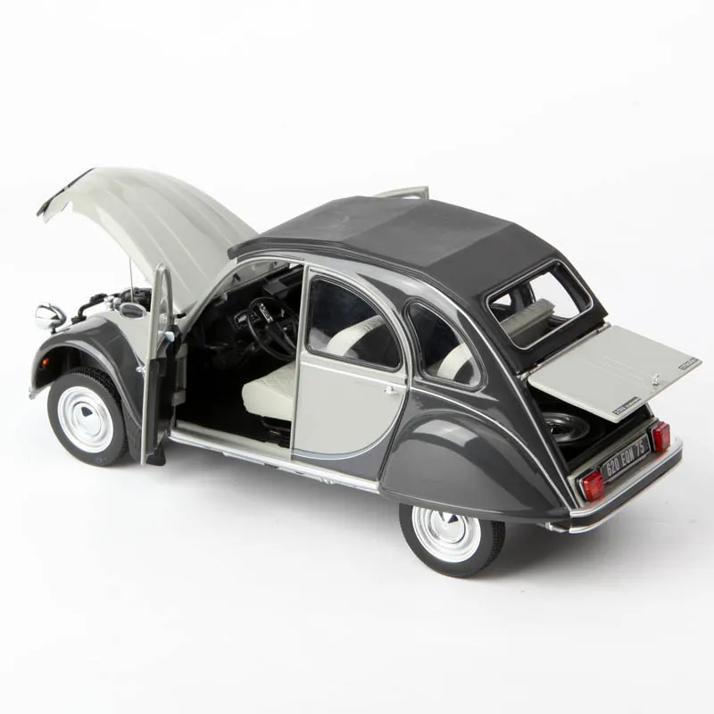 1/18 Scale Citroen 2CV Charleston 1983 Alloy Car Model