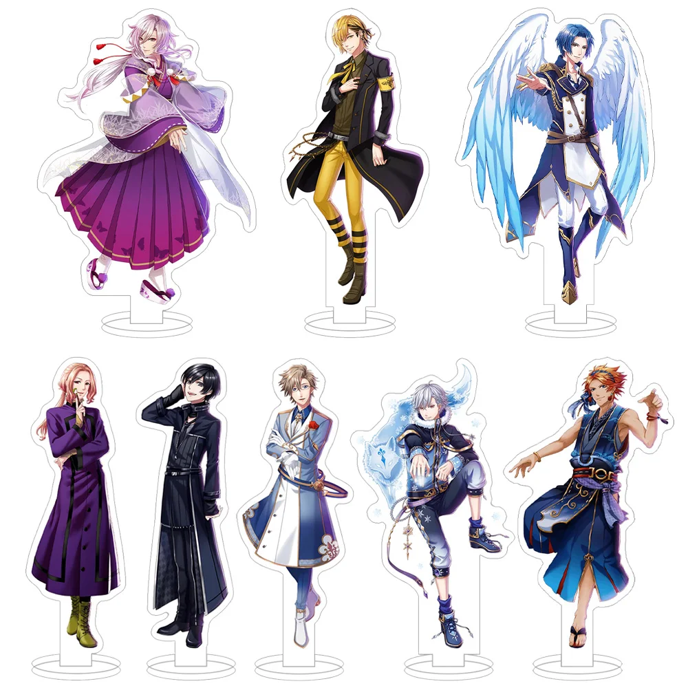 Yume 100 شخصية Kotohogi Jay Eins Crown Miya Iria Michiru Vairy Sieg Tiga Sai Tormari Almari أنيمي الشكل الاكريليك حامل هدية