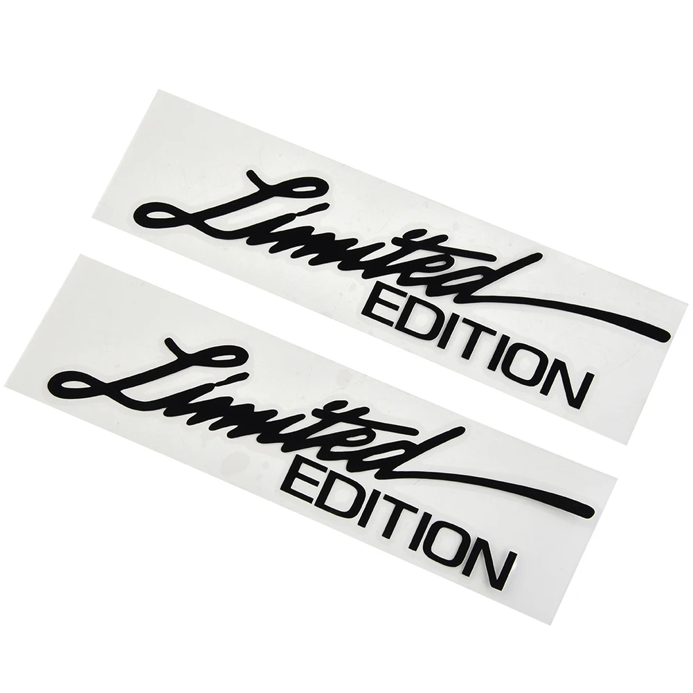 

Emblem Car Decal Sticker Kit 2 Pieces PET for Bumper Hood Front Rear Doors Quarter Glass Fuel Tank and Hood Decoration