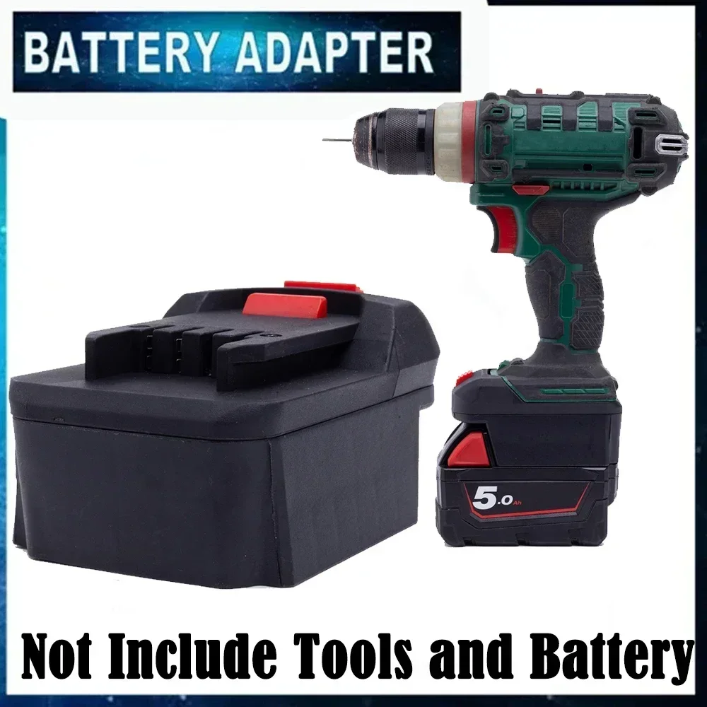 

Battery Converter Adapter For Milwaukee 18V Lithium Battery to for Lidl Parkside X20V Power Drill Tool (battery not included)