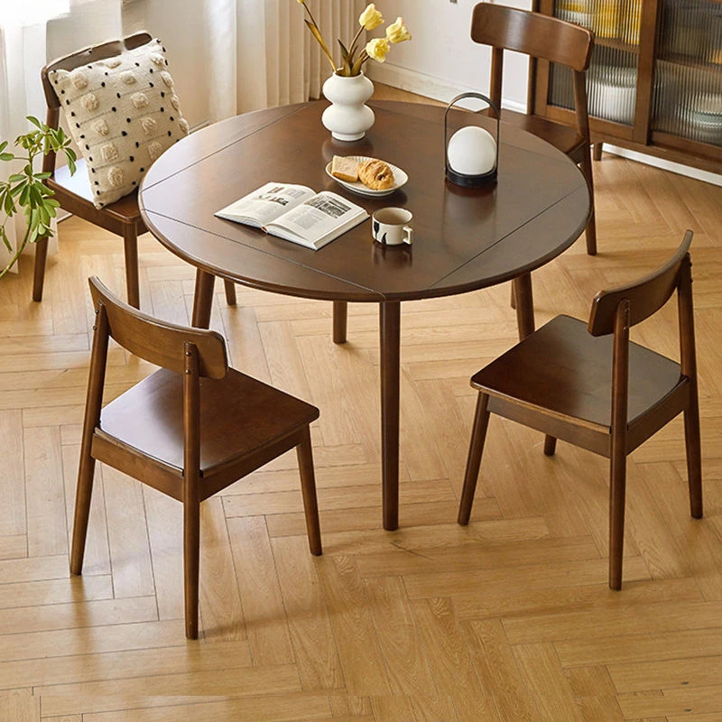 

Minimalist Folding Dining Table Chair Modern Kitchen Waterproof Dining Table Design Living Mesa Dobravel Portatil Home Furniture