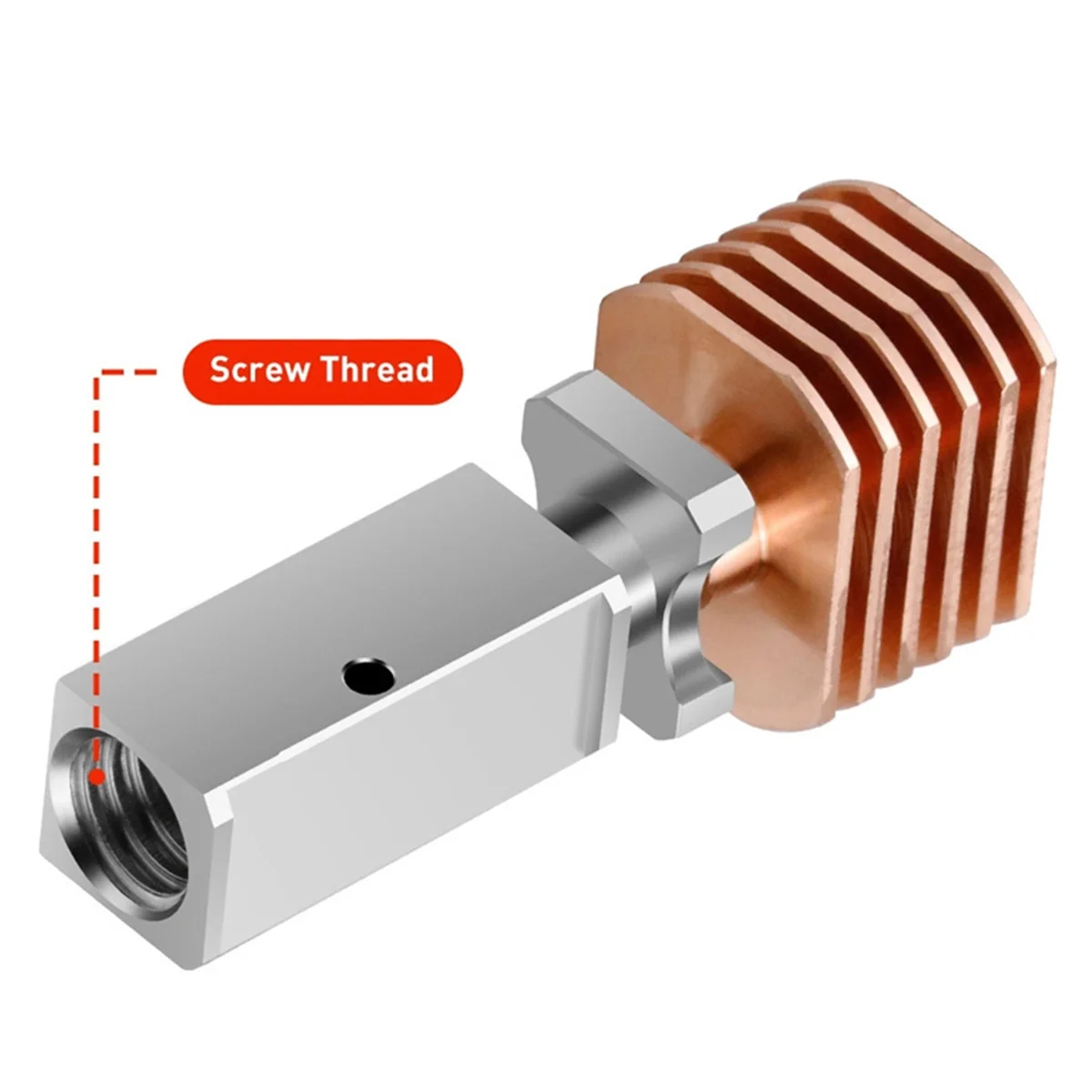 Новый Hotend для BambuLab P1S X1 TZ V3.0, обновленный Hotend для высокотемпературной печатающей головки из бамбукового титанового сплава Hotend