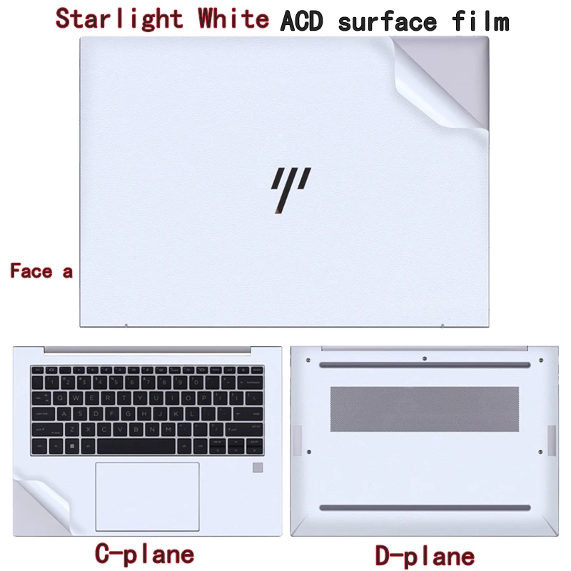 Für HP ZBook Ultra G1a 14/ZBook Firefly 14 G10/G9 Computer-Hautfilm Fury 16 G11 Shell-Folie, nicht schneidende Ethylen-Aufkleberfolie