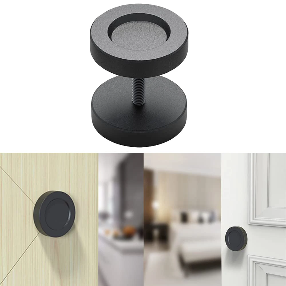 

LWZH Sliding Barn Door Handles Stainless Steel Round Recessed Knob High Quality Flush Pulls for Sliding Doors