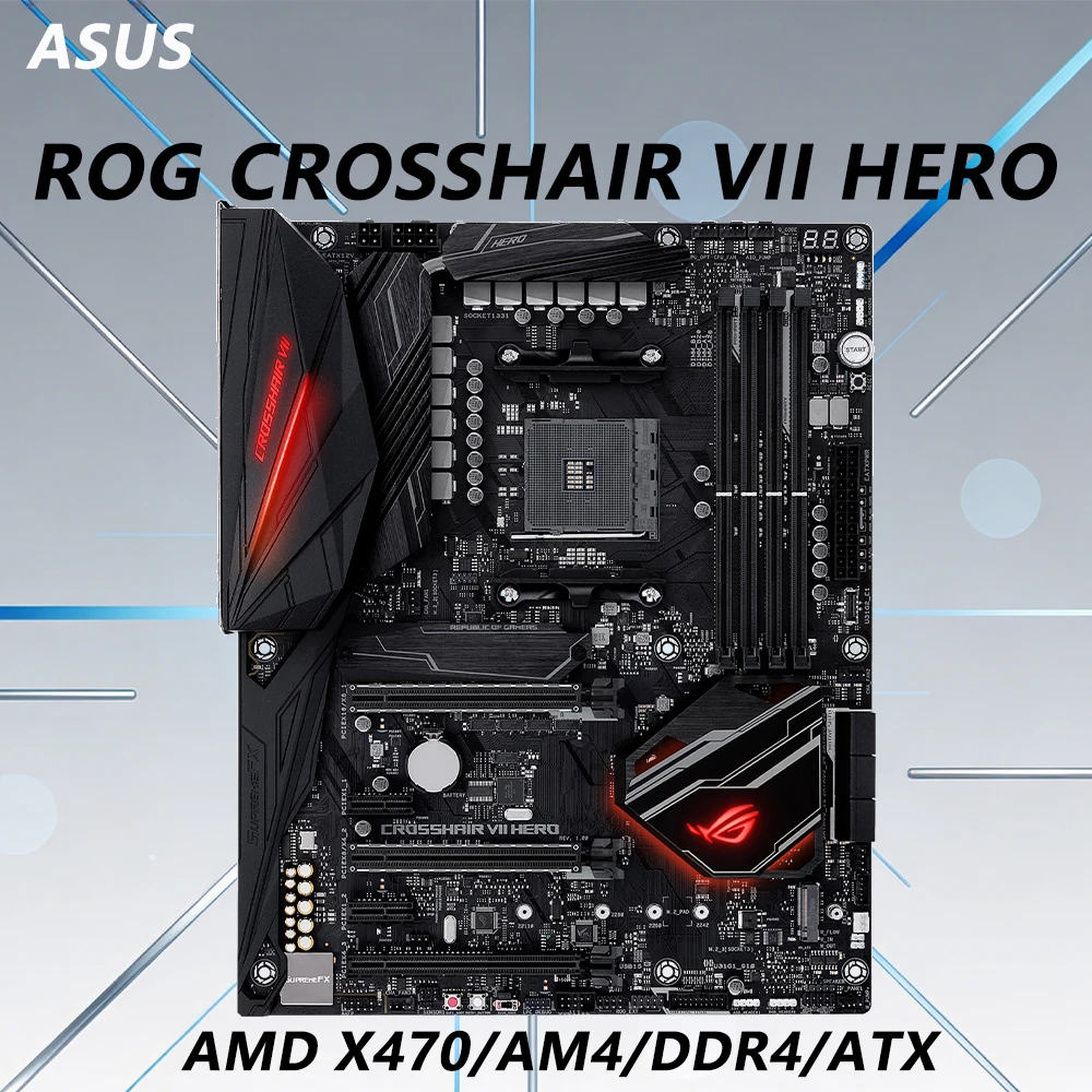 ASUS X470 ATX (AM4 DDR4)