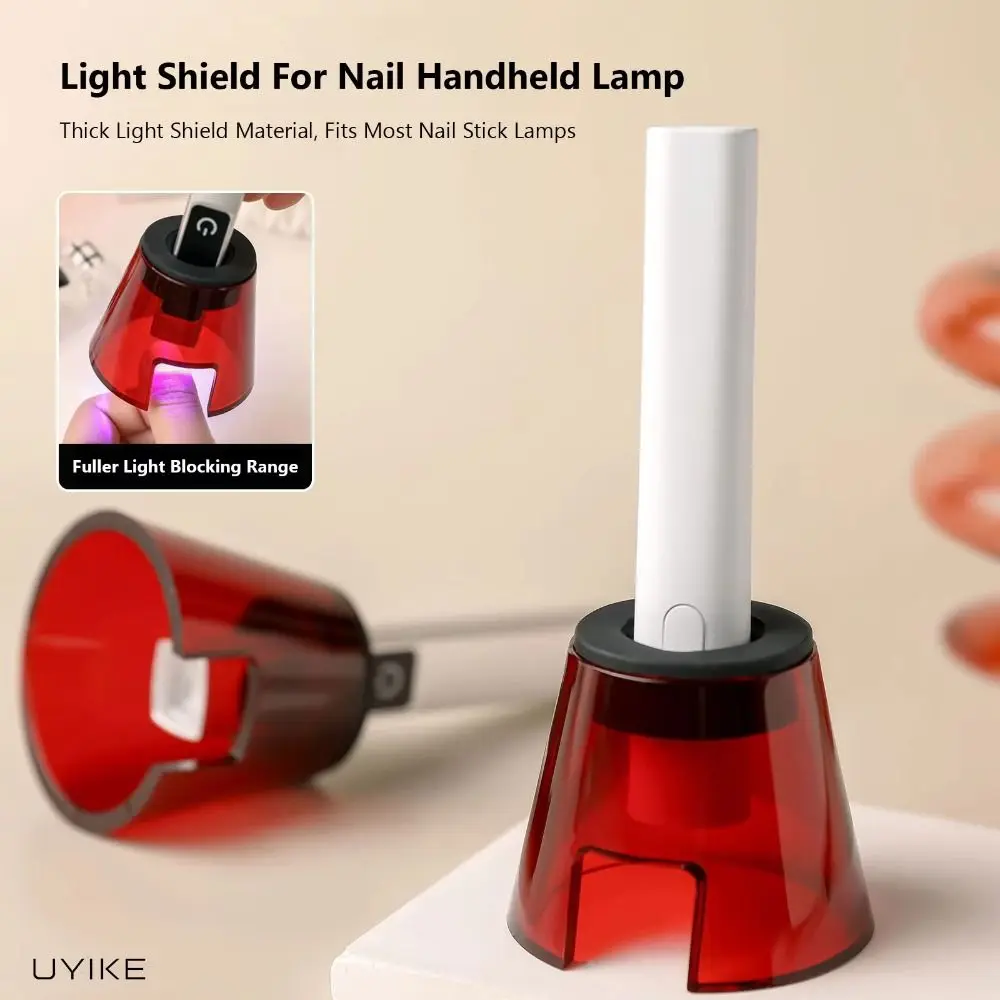 Thickened Nail Lamp Light Shield Portable Anti Leakage UV Light Blocking Cover Anti-Blue-Light Easy Installation