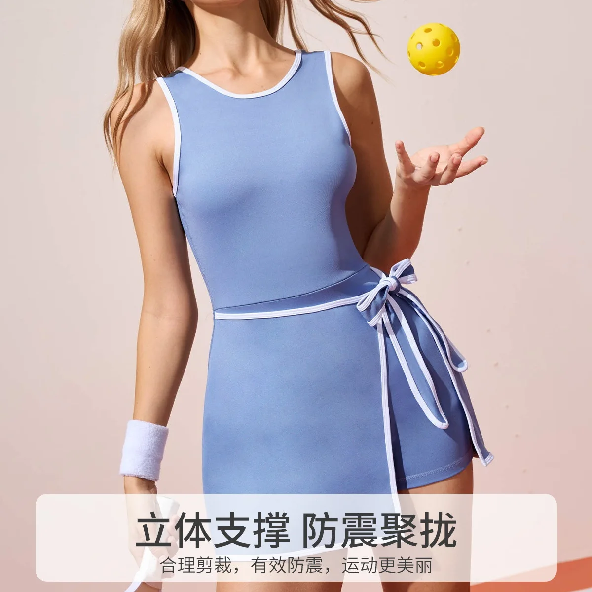 women's-tennis-dress-with-shorts-2026-blue-pickle-ball-athletic-outfit-golf-running-workout-clothes-sleeveless-breathable-suit
